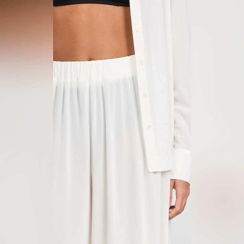 Staud Marza Pants in White - Size XL